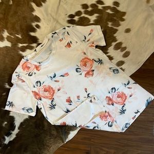 Rose tee shirt